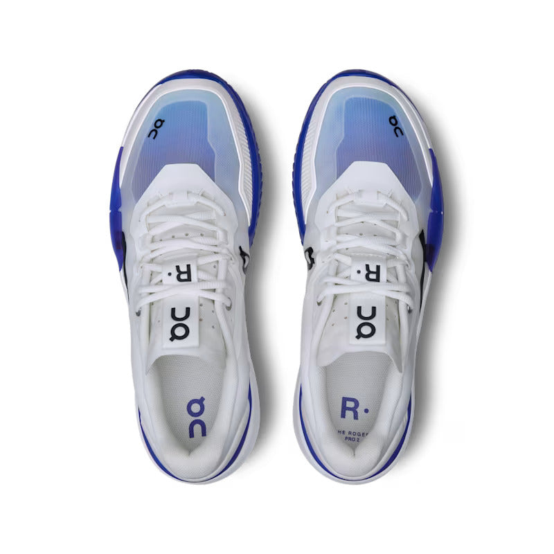 On THE ROGER Pro 2 White Blue